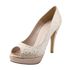 [KUHEE] Silk Jewelry Open Toe _Open Toe  Women's High heels, Wedding, Party Handmade, Silk _ Made in Korea